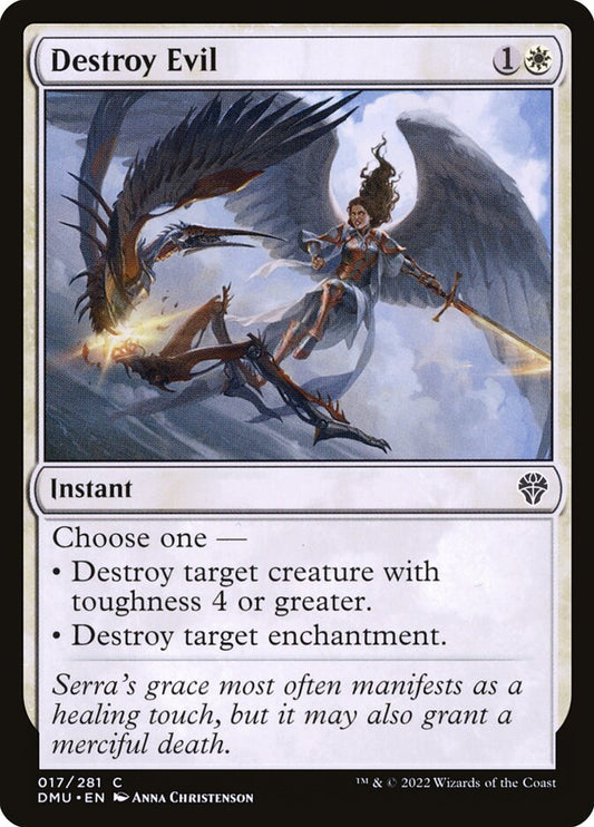 Destroy Evil front