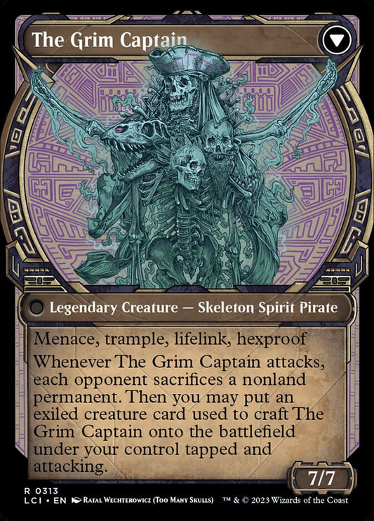 Throne of the Grim Captain // The Grim Captain back