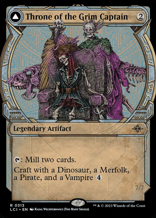Throne of the Grim Captain // The Grim Captain front