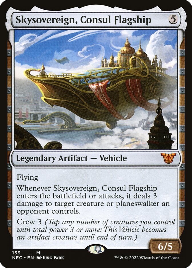 Skysovereign, Consul Flagship front