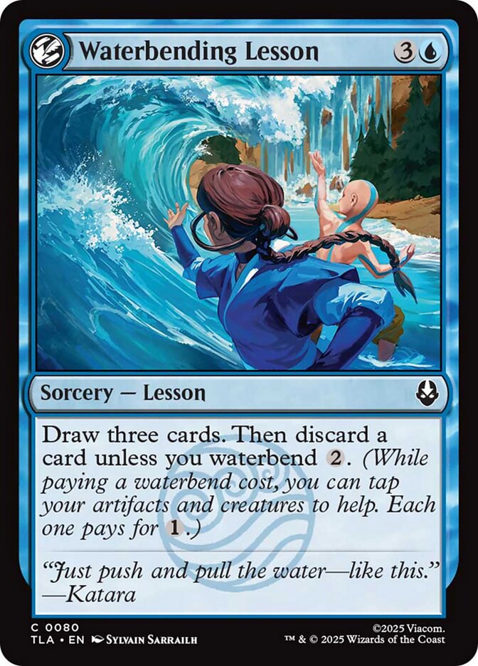 Waterbending Lesson front
