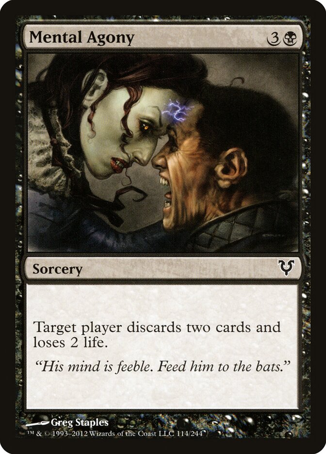 Mental Agony front