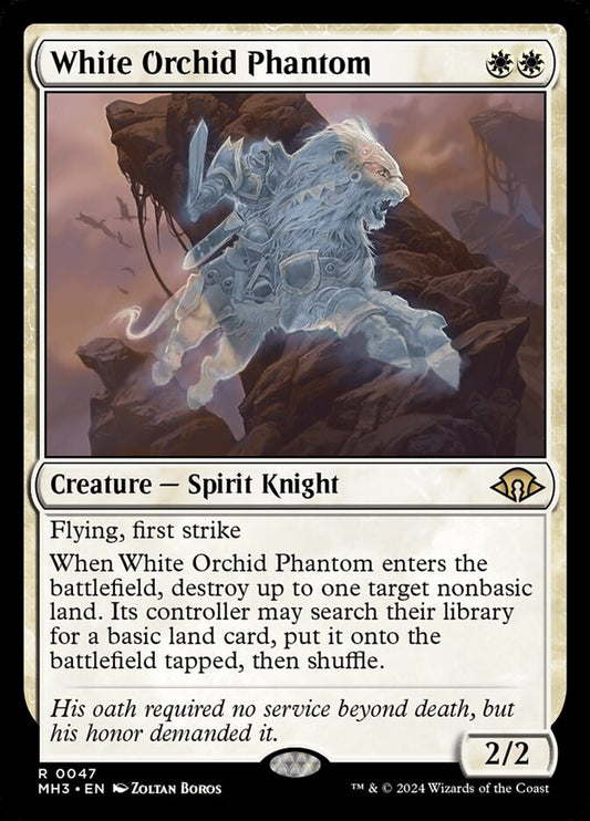 White Orchid Phantom front
