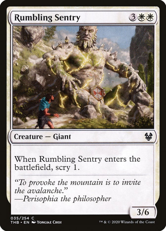 Rumbling Sentry front