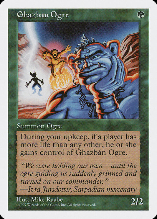 Ghazbán Ogre front