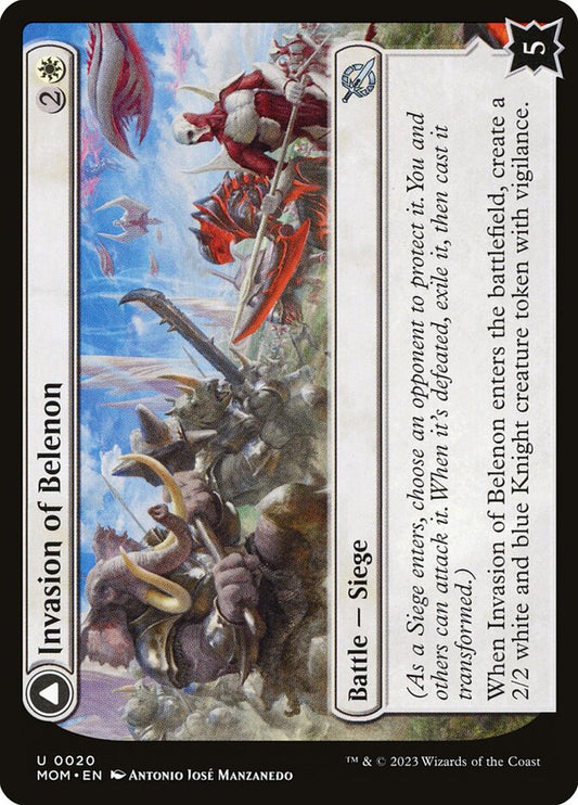 Invasion of Belenon // Belenon War Anthem front