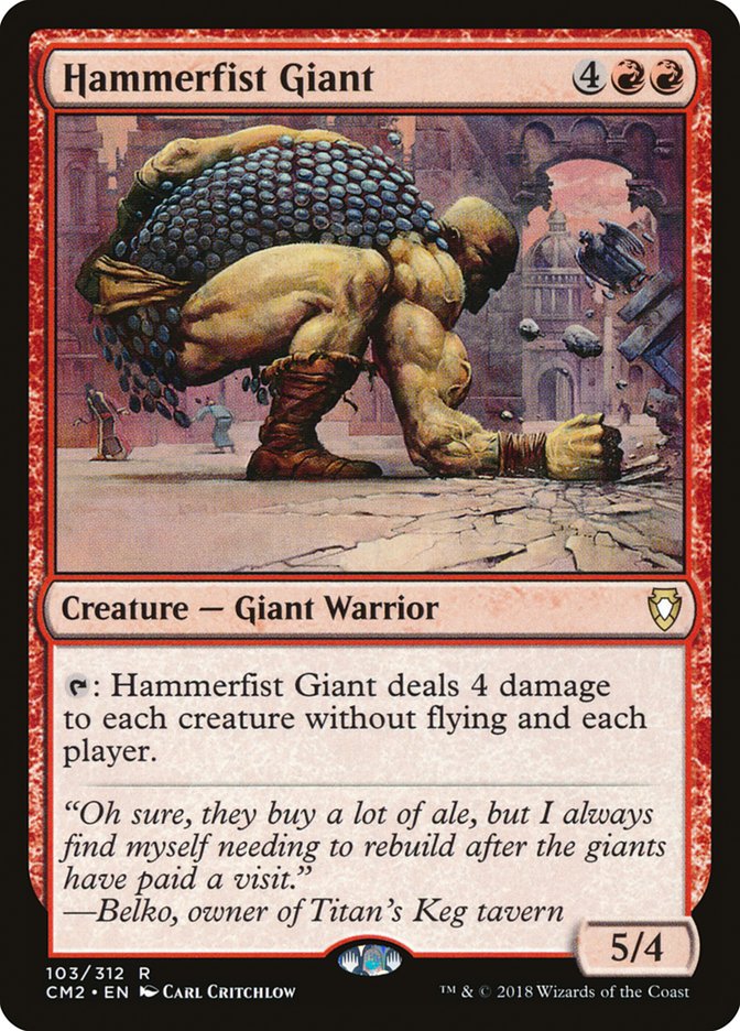 Hammerfist Giant front