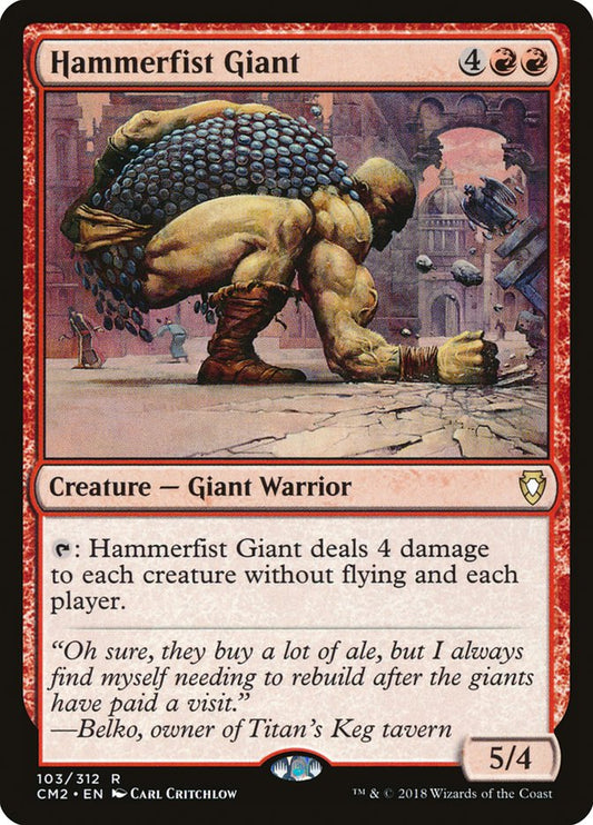 Hammerfist Giant front