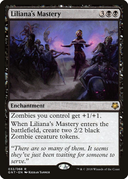 Liliana's Mastery front