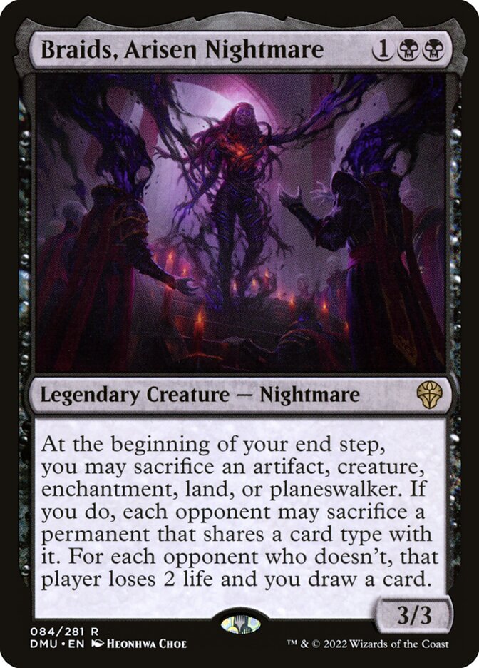 Braids, Arisen Nightmare front