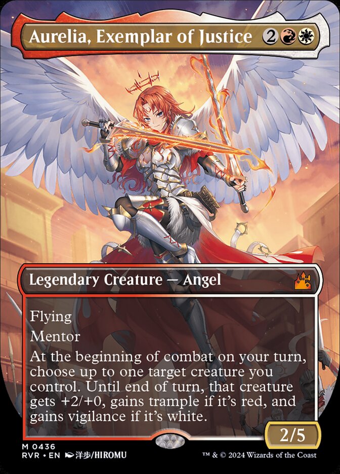 Aurelia, Exemplar of Justice front