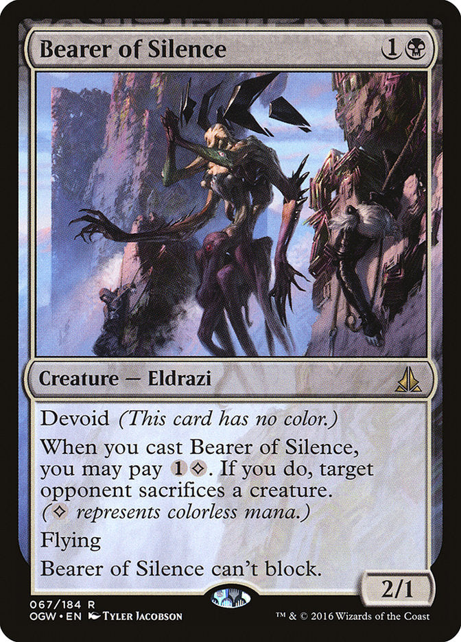 Bearer of Silence front