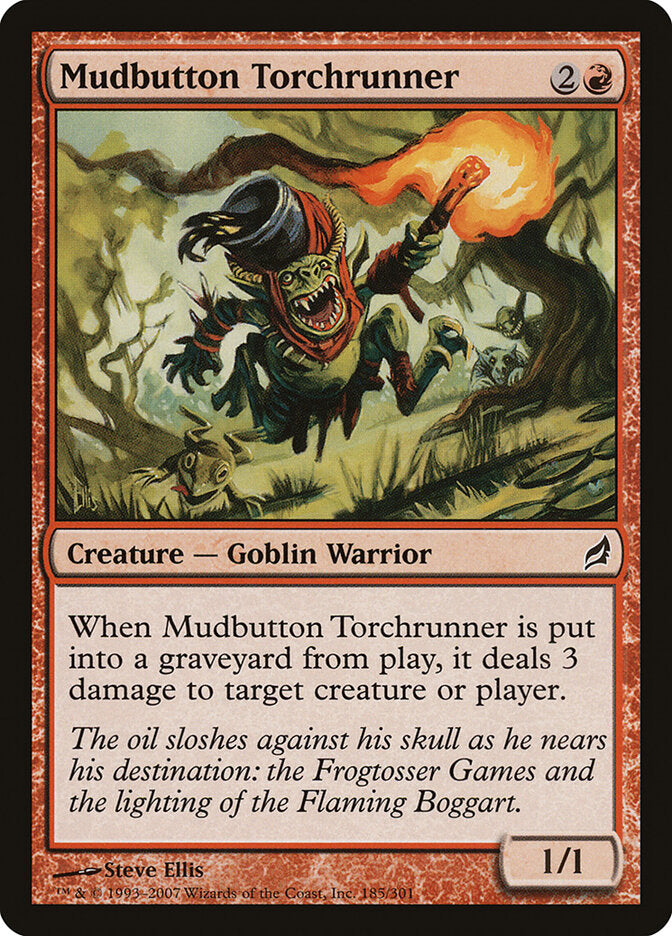 Mudbutton Torchrunner front