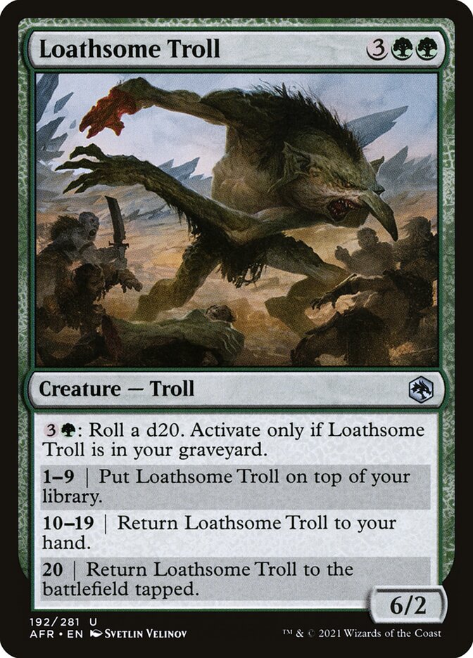 Loathsome Troll front