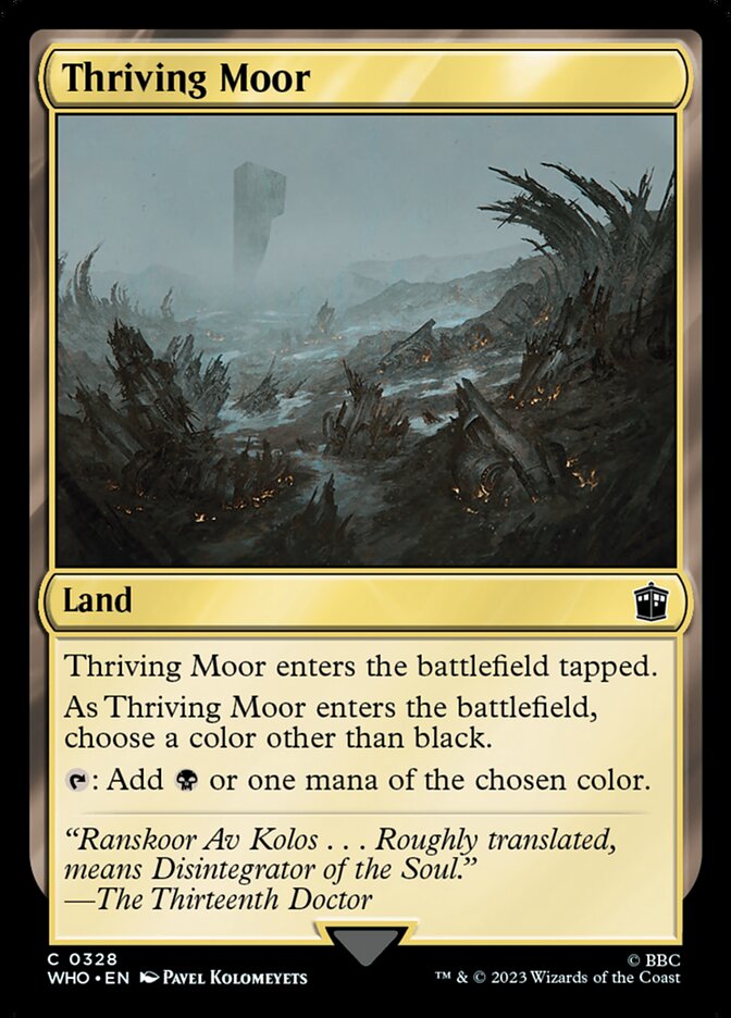 Thriving Moor front