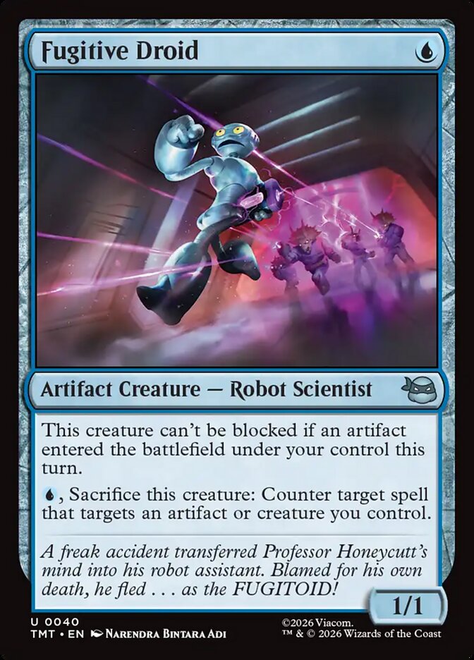 Fugitive Droid front