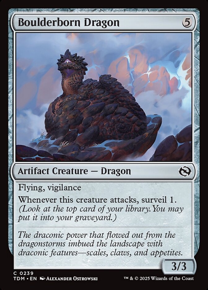 Boulderborn Dragon front