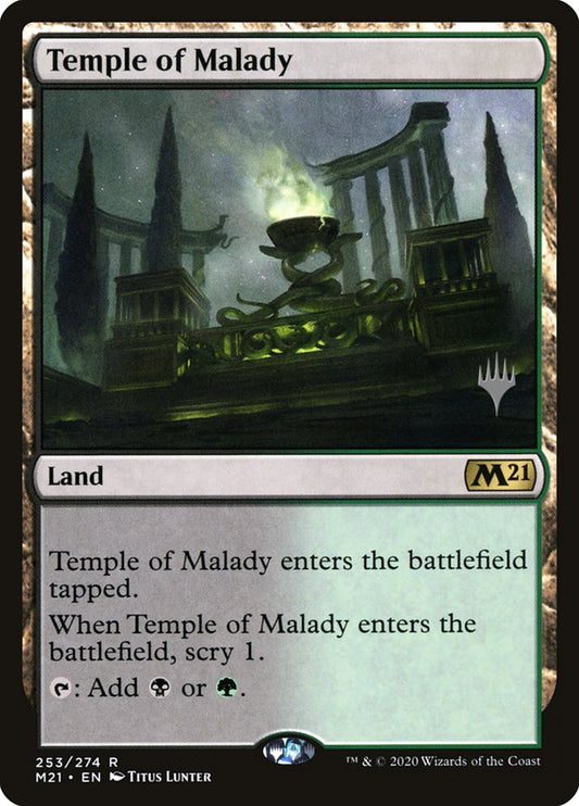 Temple of Malady front