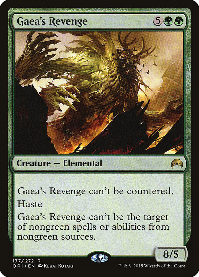 Gaea's Revenge front
