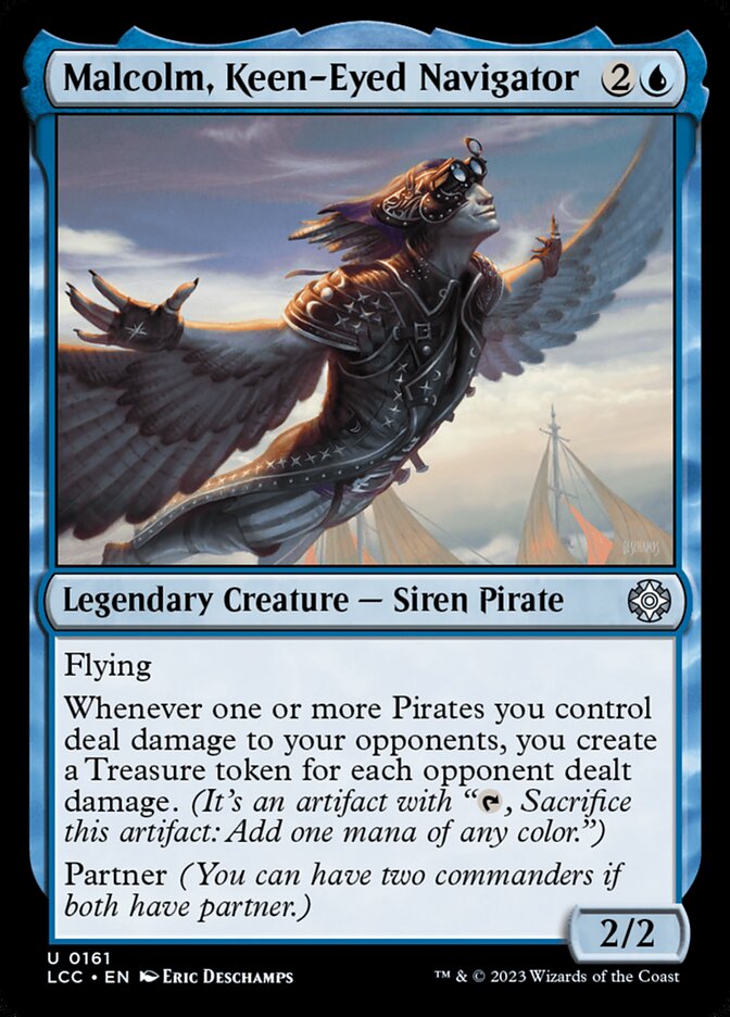 Malcolm, Keen-Eyed Navigator front