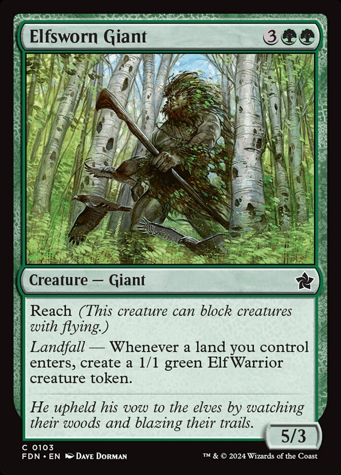 Elfsworn Giant front