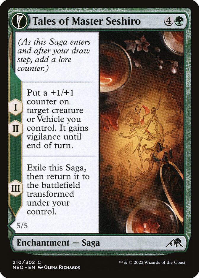 Tales of Master Seshiro // Seshiro's Living Legacy front