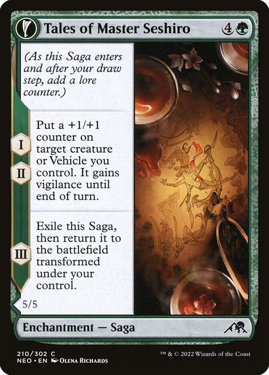 Tales of Master Seshiro // Seshiro's Living Legacy front