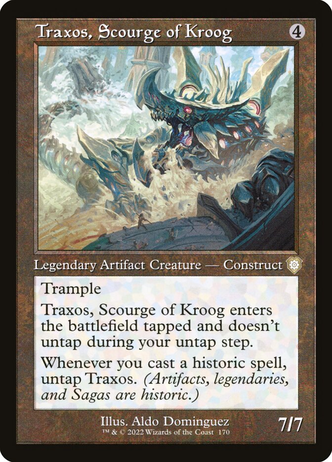 Traxos, Scourge of Kroog front