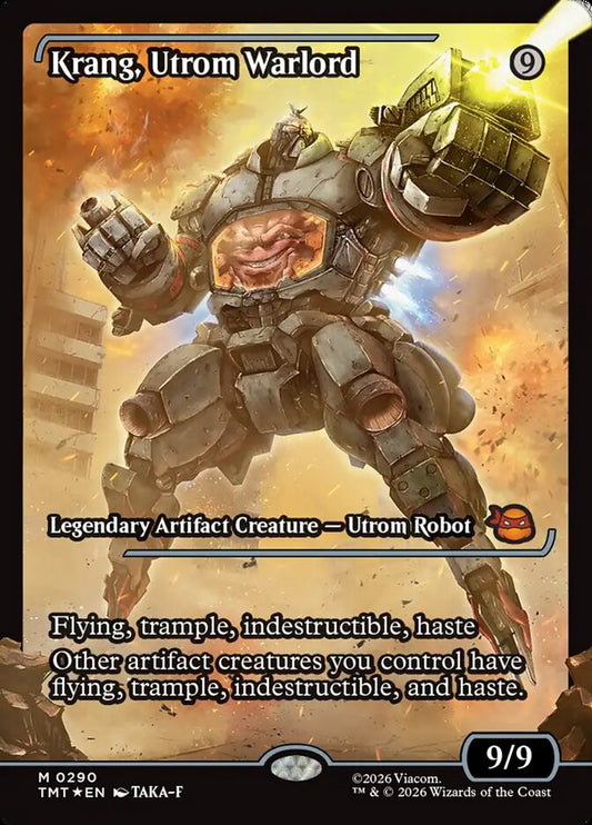 Krang, Utrom Warlord front