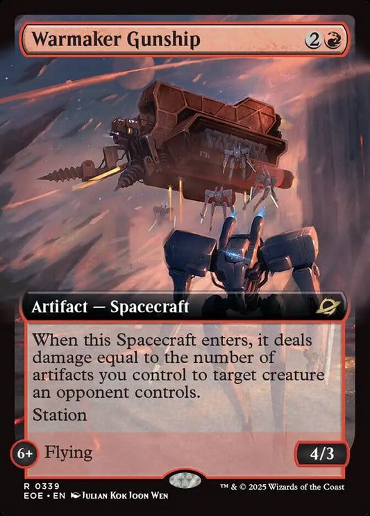 Warmaker Gunship front