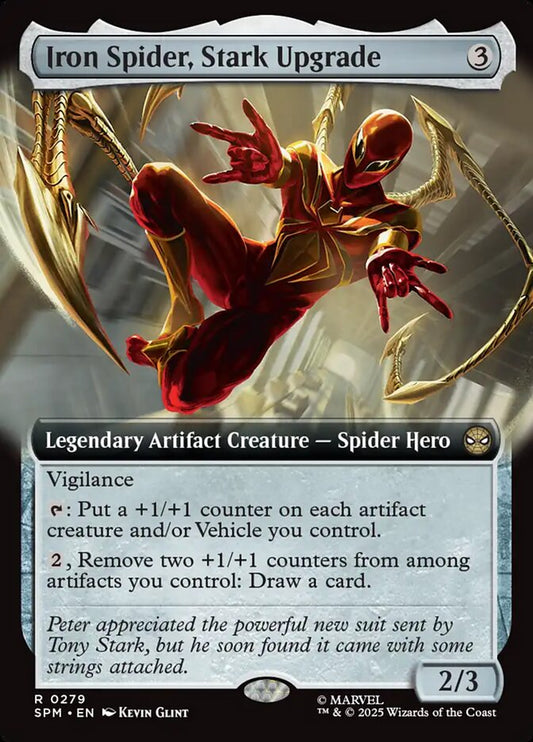 Iron Spider, Stark Upgrade front