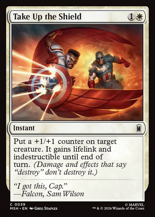 Take Up the Shield front