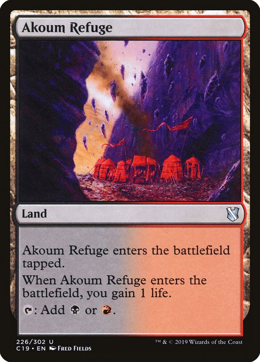 Akoum Refuge front