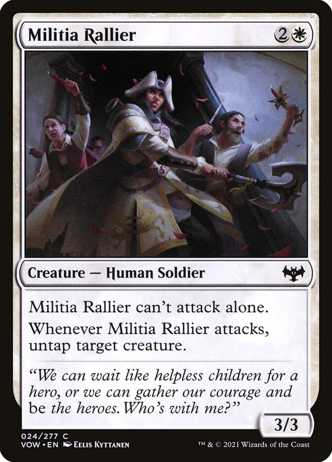 Militia Rallier front
