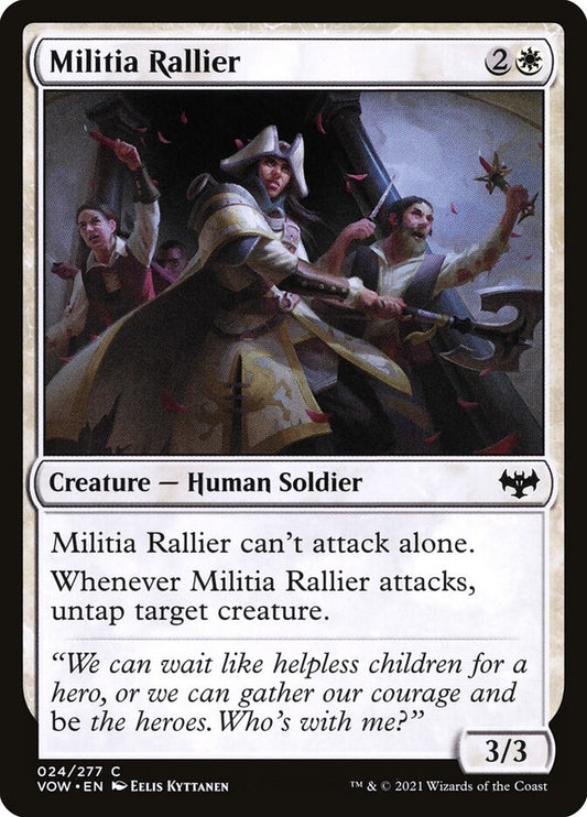 Militia Rallier front