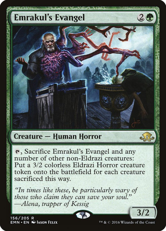 Emrakul's Evangel front