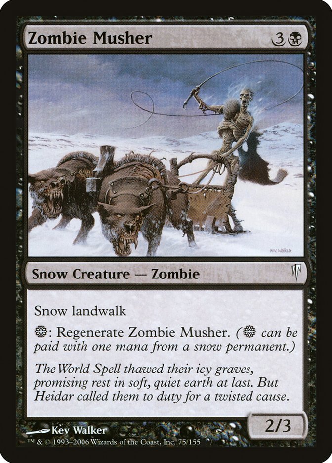 Zombie Musher front