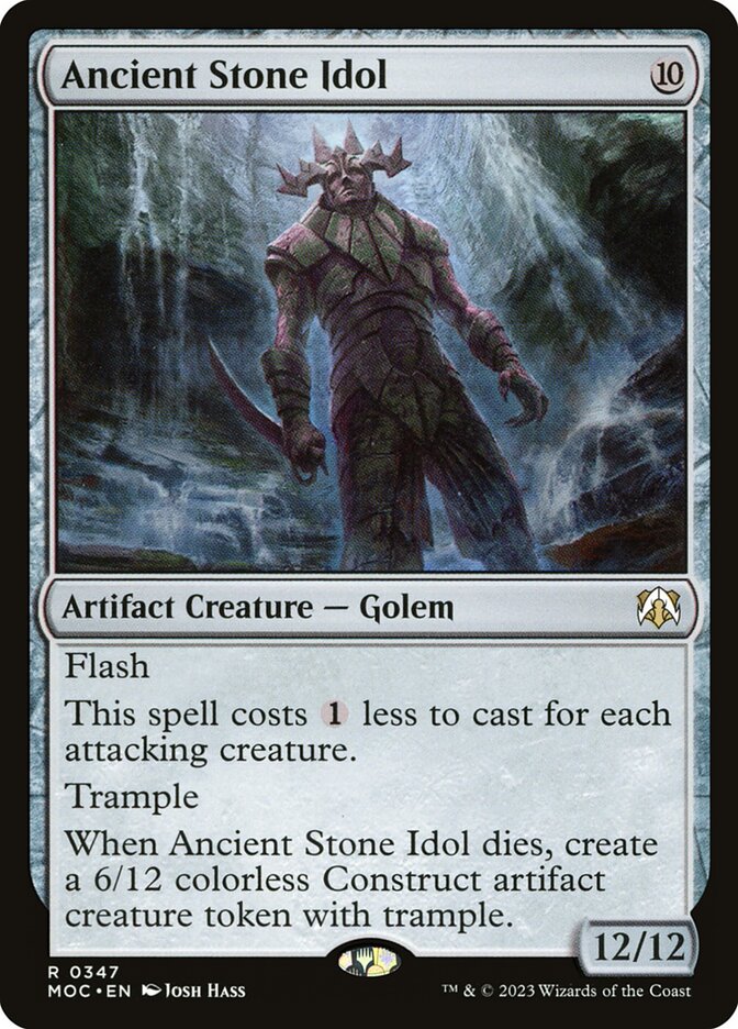 Ancient Stone Idol front