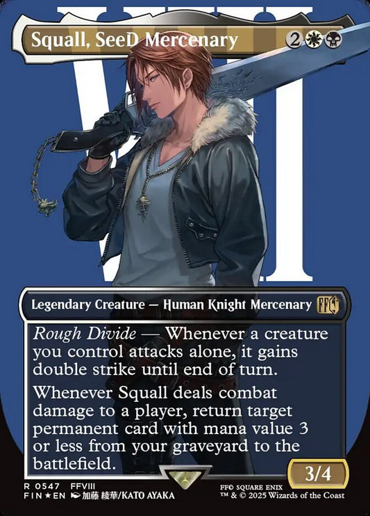 Squall, SeeD Mercenary front