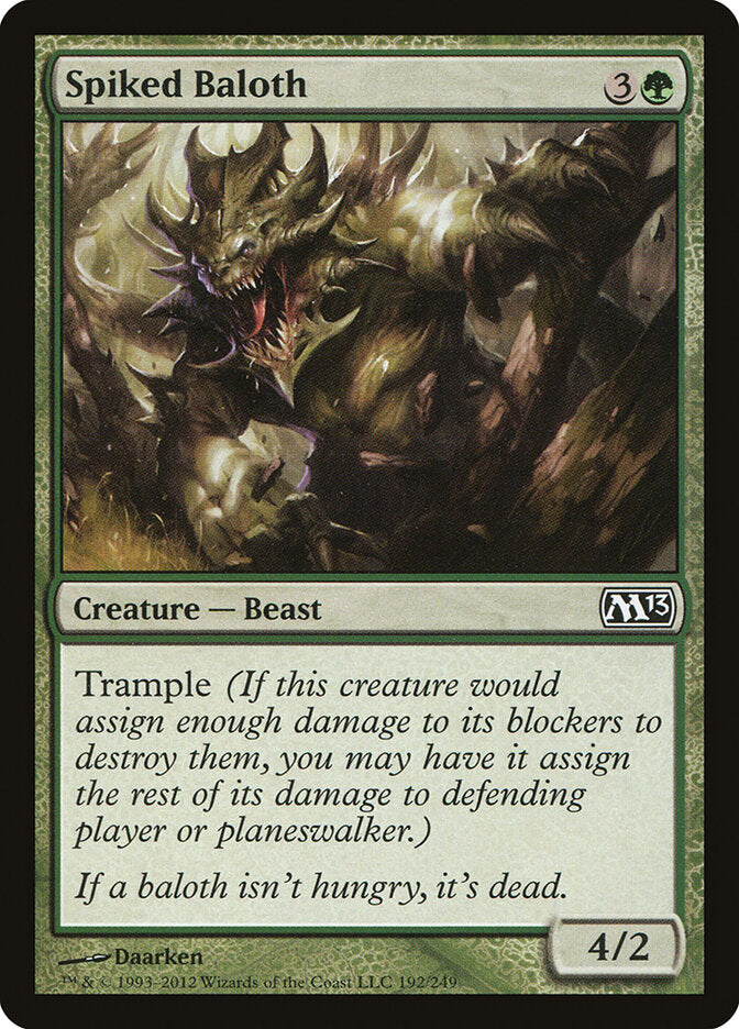 Spiked Baloth front