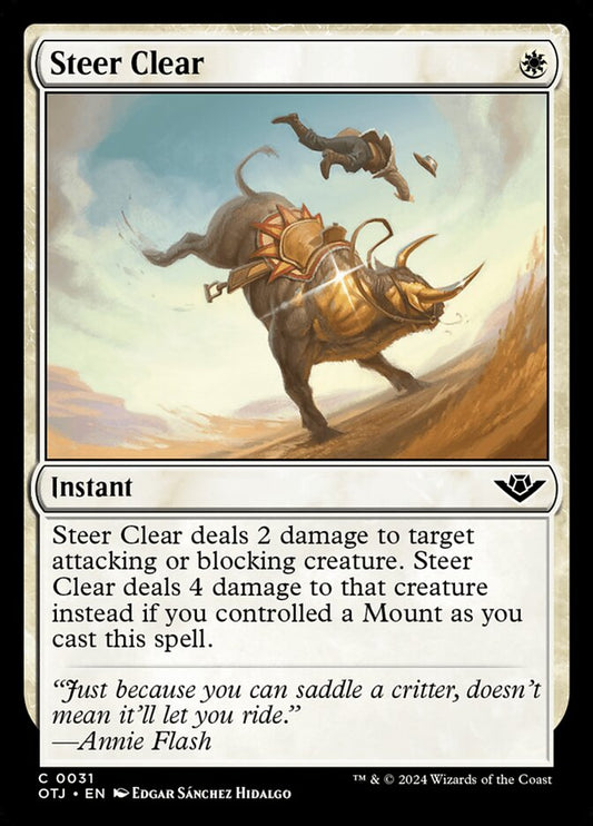 Steer Clear front