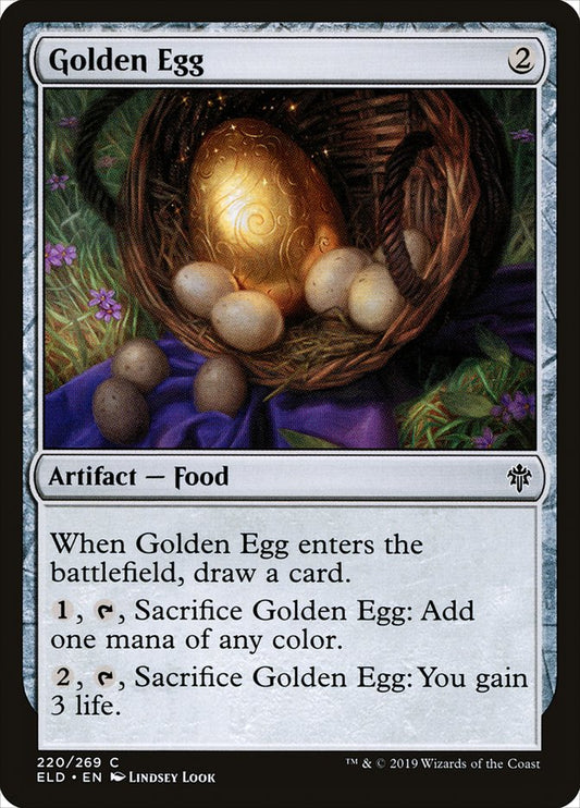 Golden Egg front