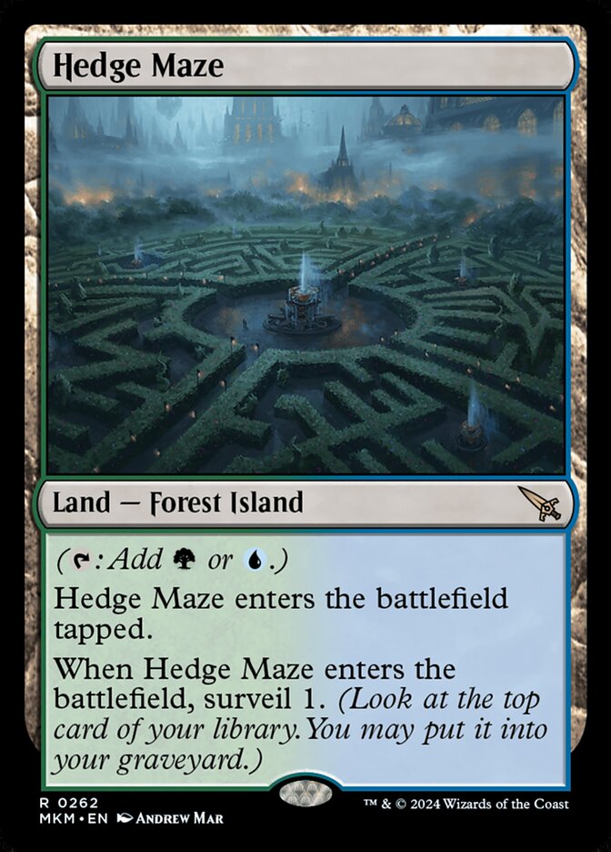 Hedge Maze front