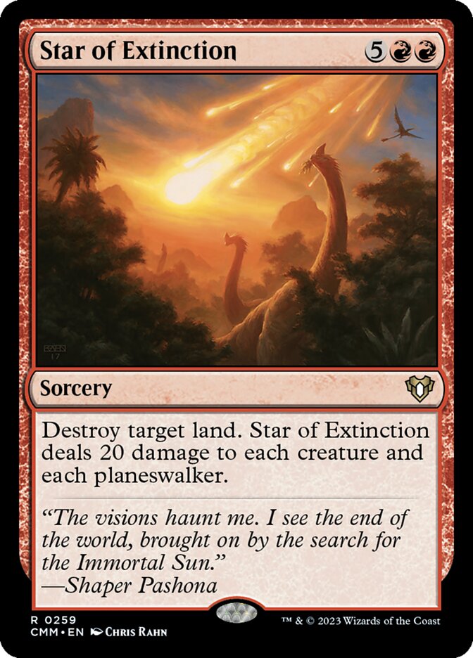 Star of Extinction front