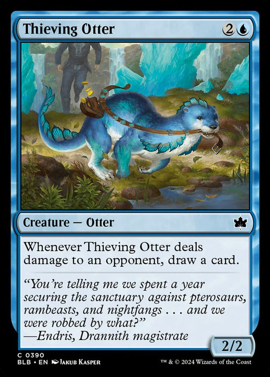 Thieving Otter front