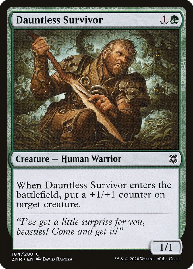 Dauntless Survivor front