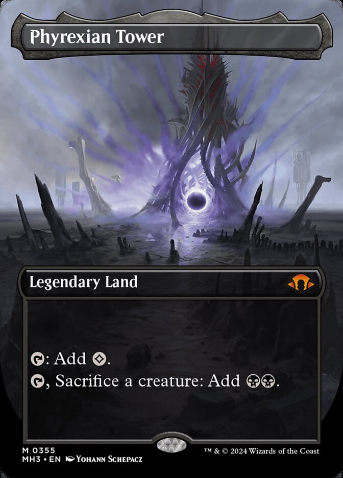 Phyrexian Tower front