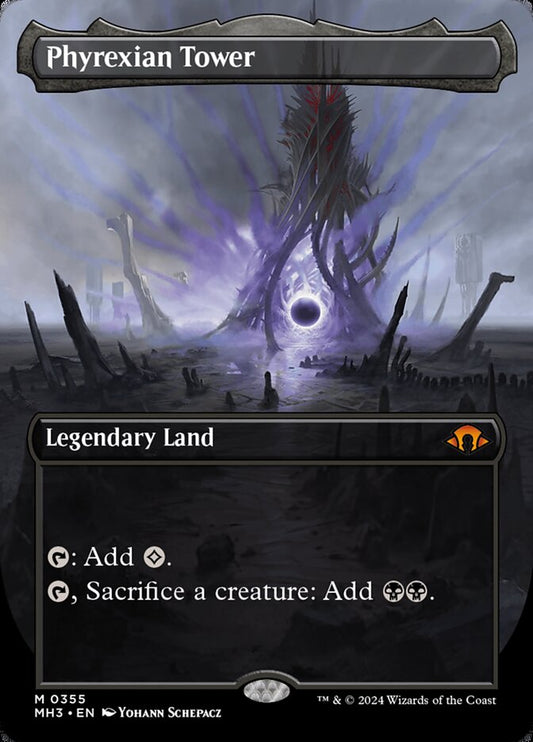 Phyrexian Tower front