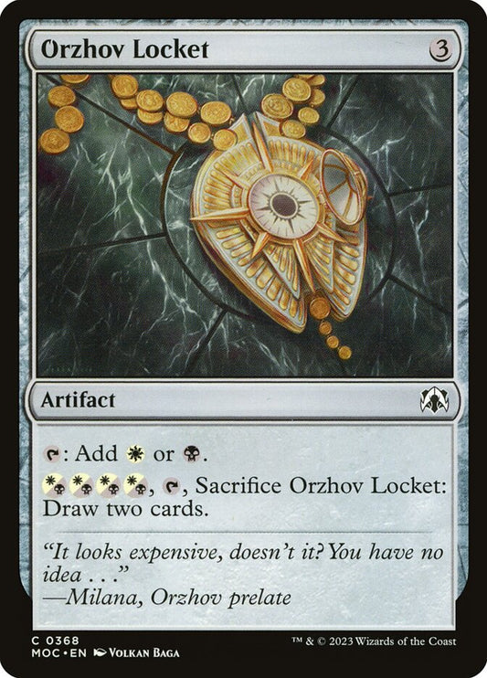 Orzhov Locket front