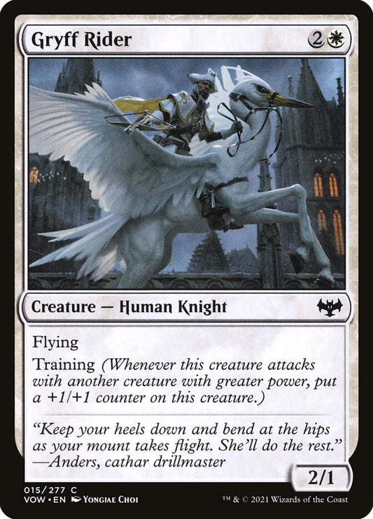 Gryff Rider front